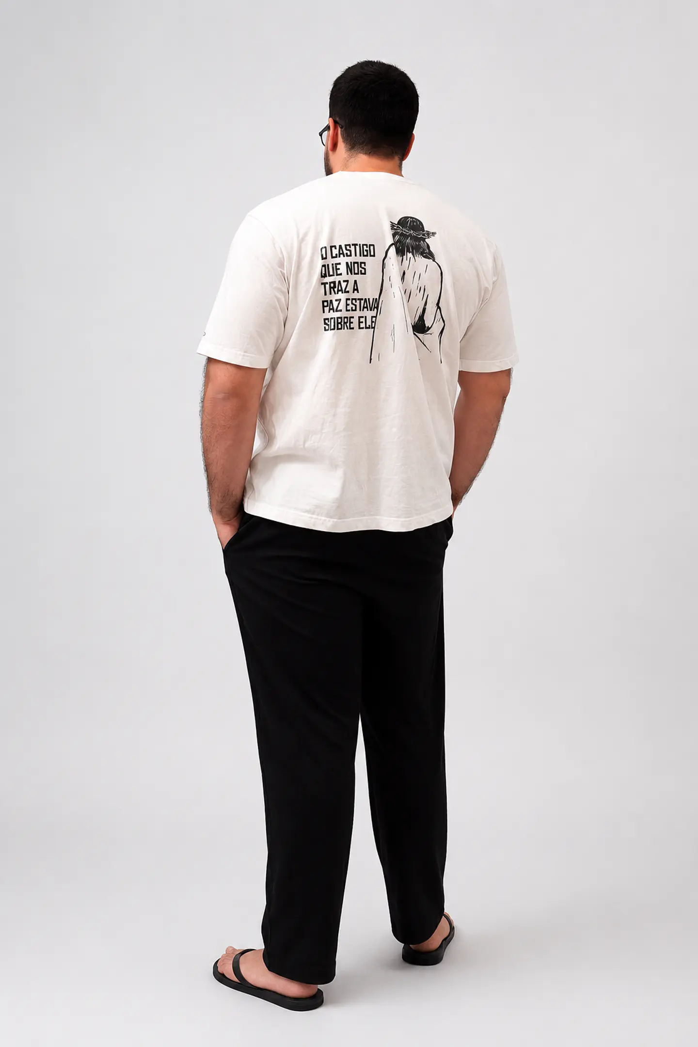 T-shirt oversized de manga curta - Castigo - Ágape Oversized Edition 1