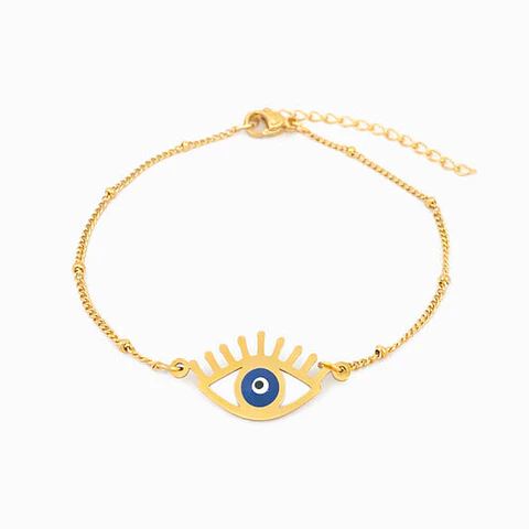 Bracelet mauvais iil en acier inoxydable