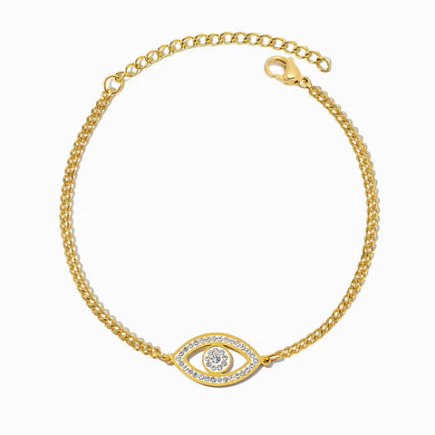 Bracelet mauvais iil en acier inoxydable