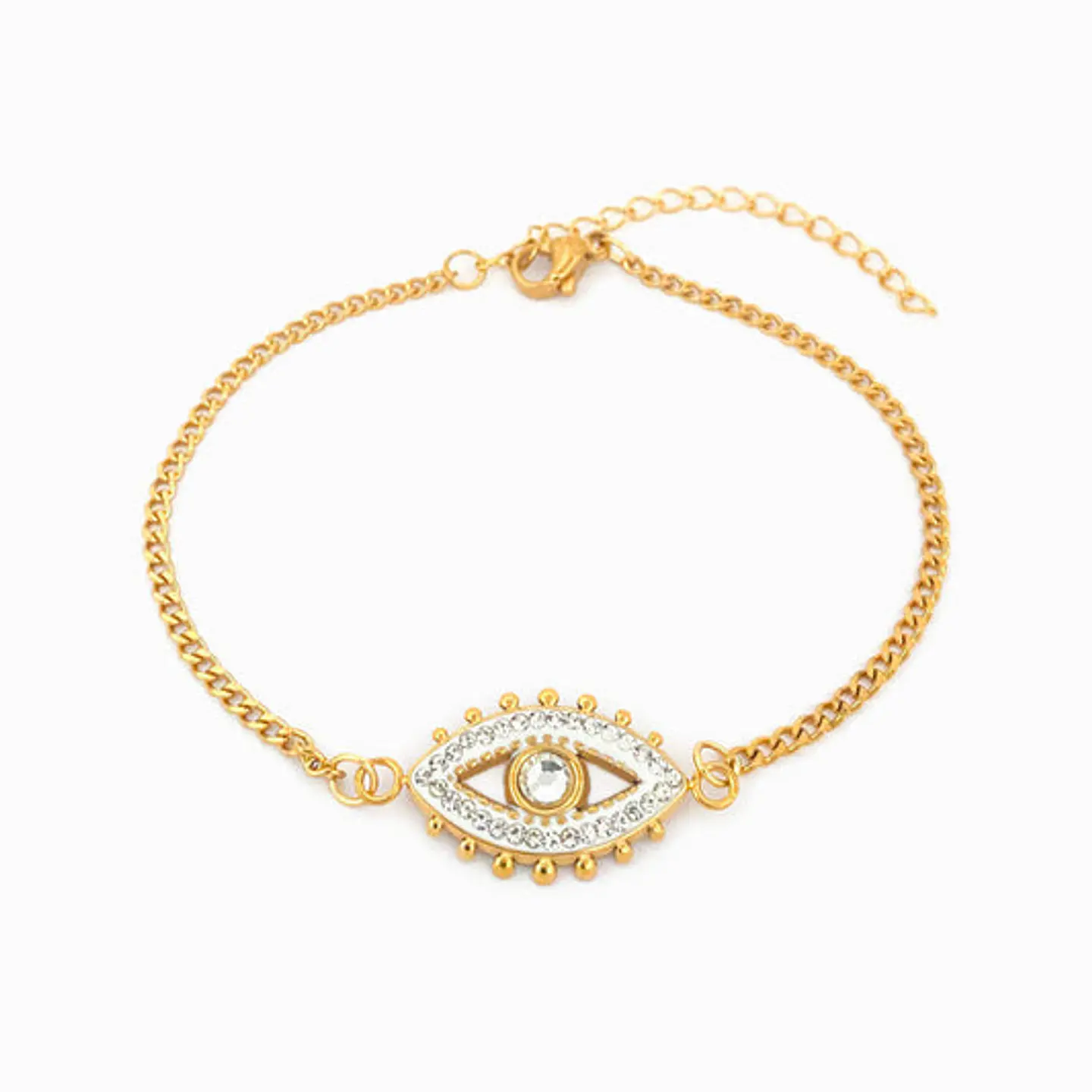 Bracelet mauvais iil en acier inoxydable 1