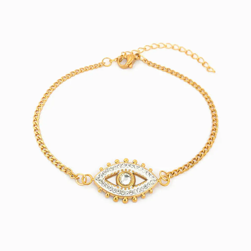 Bracelet mauvais iil en acier inoxydable 1