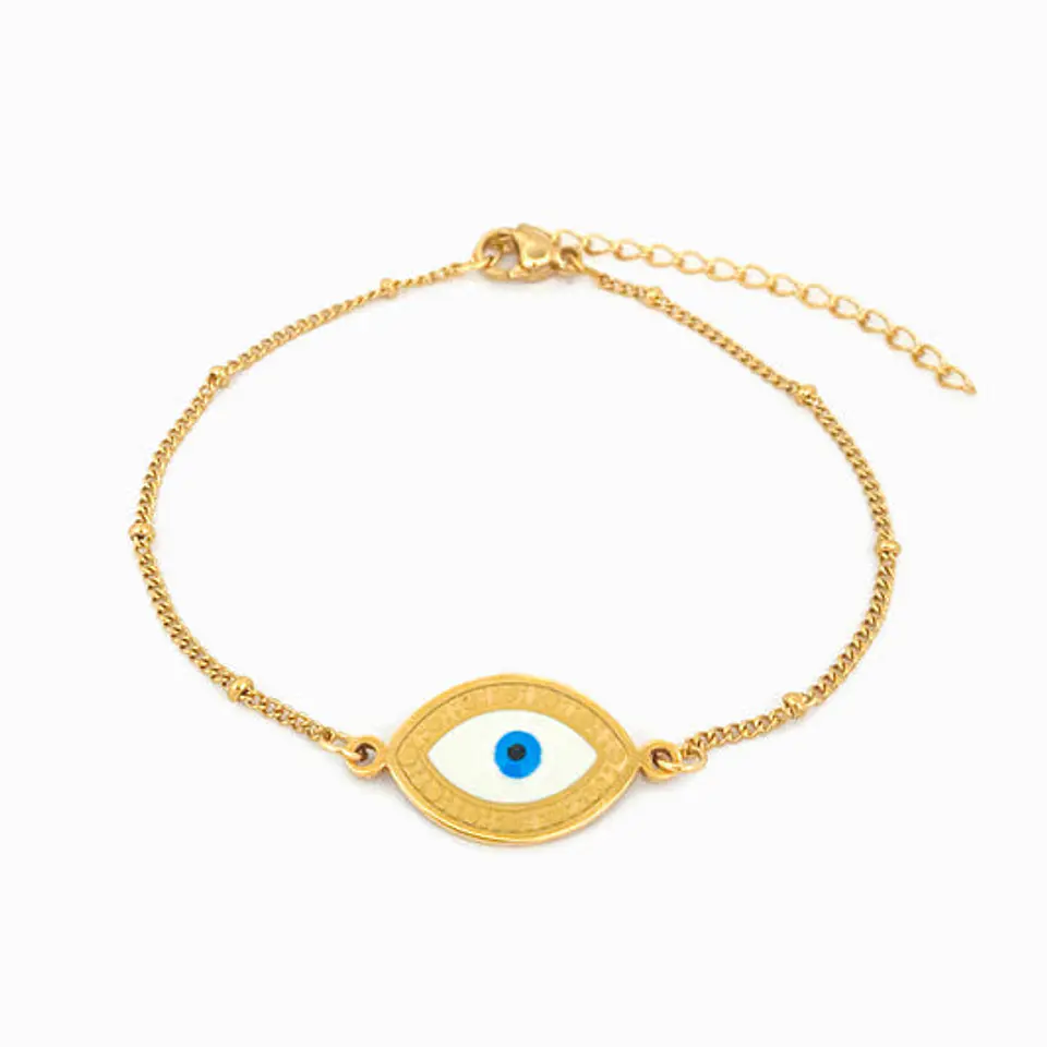 Bracelet mauvais iil en acier inoxydable 1