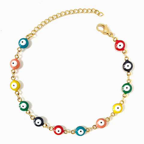 Bracelet mauvais iil 6mm en acier inoxydable