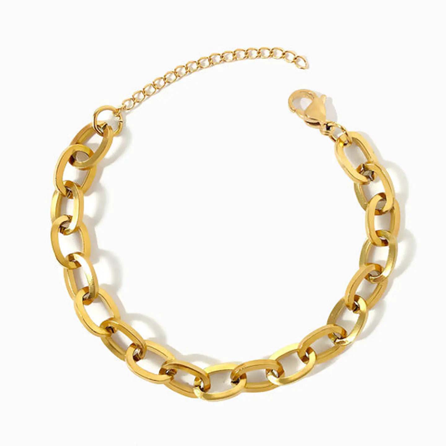 Bracelet hip-hop en acier inoxydable 1