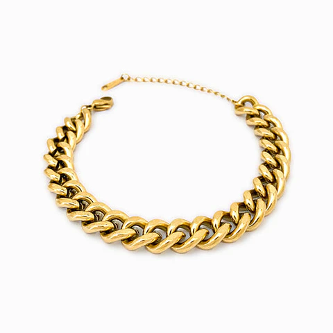 Bracelet hip-hop 9mm en acier inoxydable