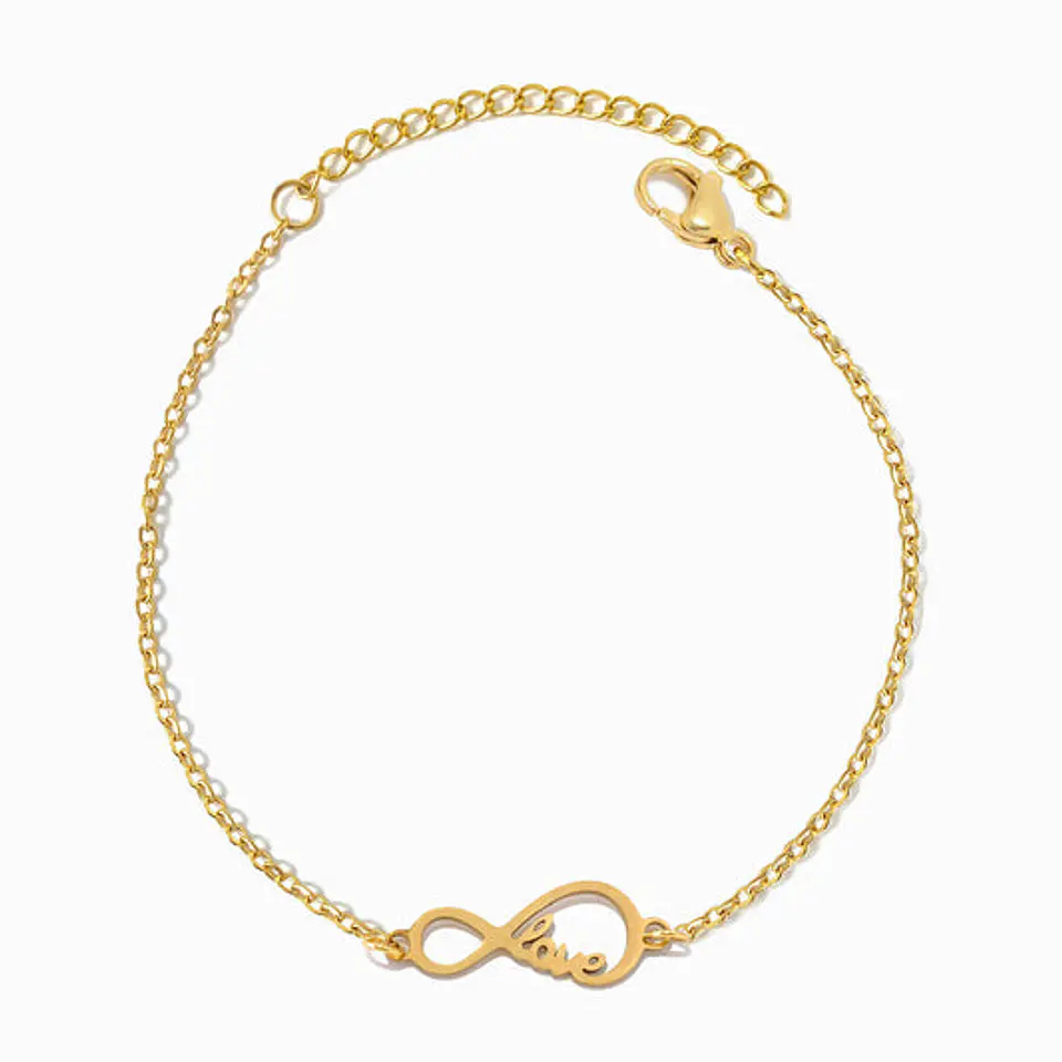 Bracelet motif ciur en acier inoxydable 1