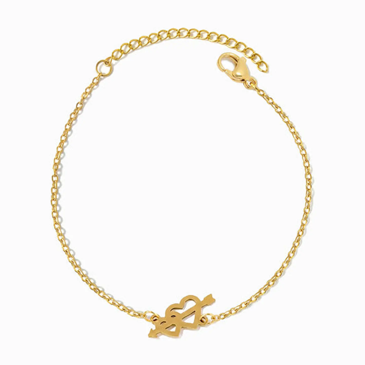 Bracelet motif ciur en acier inoxydable 1