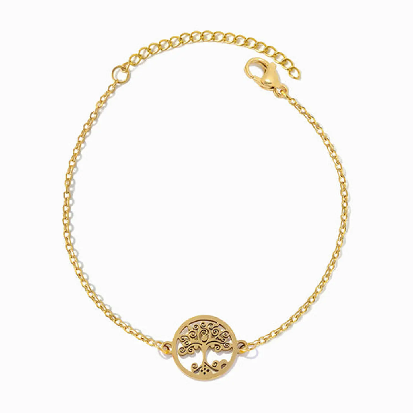 Bracelet motif arbre de vie en acier inoxydable 1