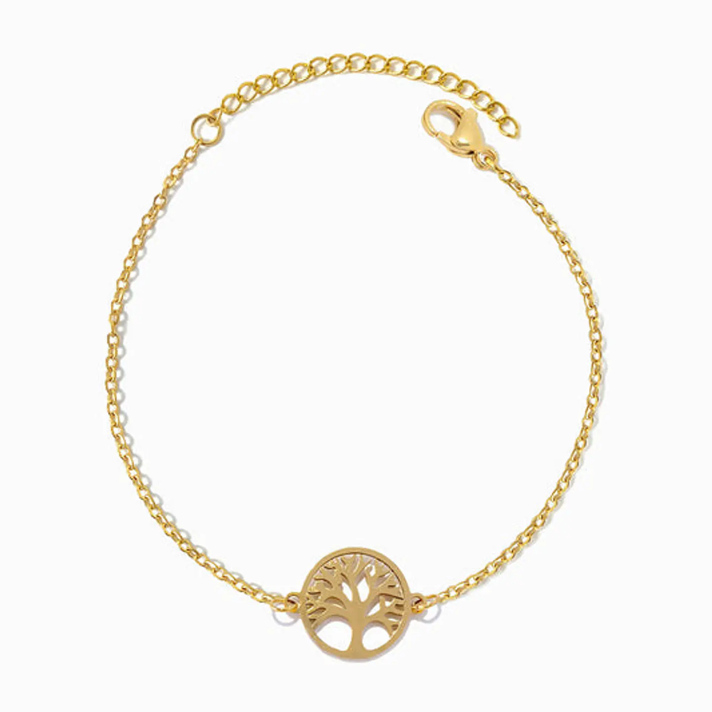 Bracelet motif arbre de vie en acier inoxydable 1