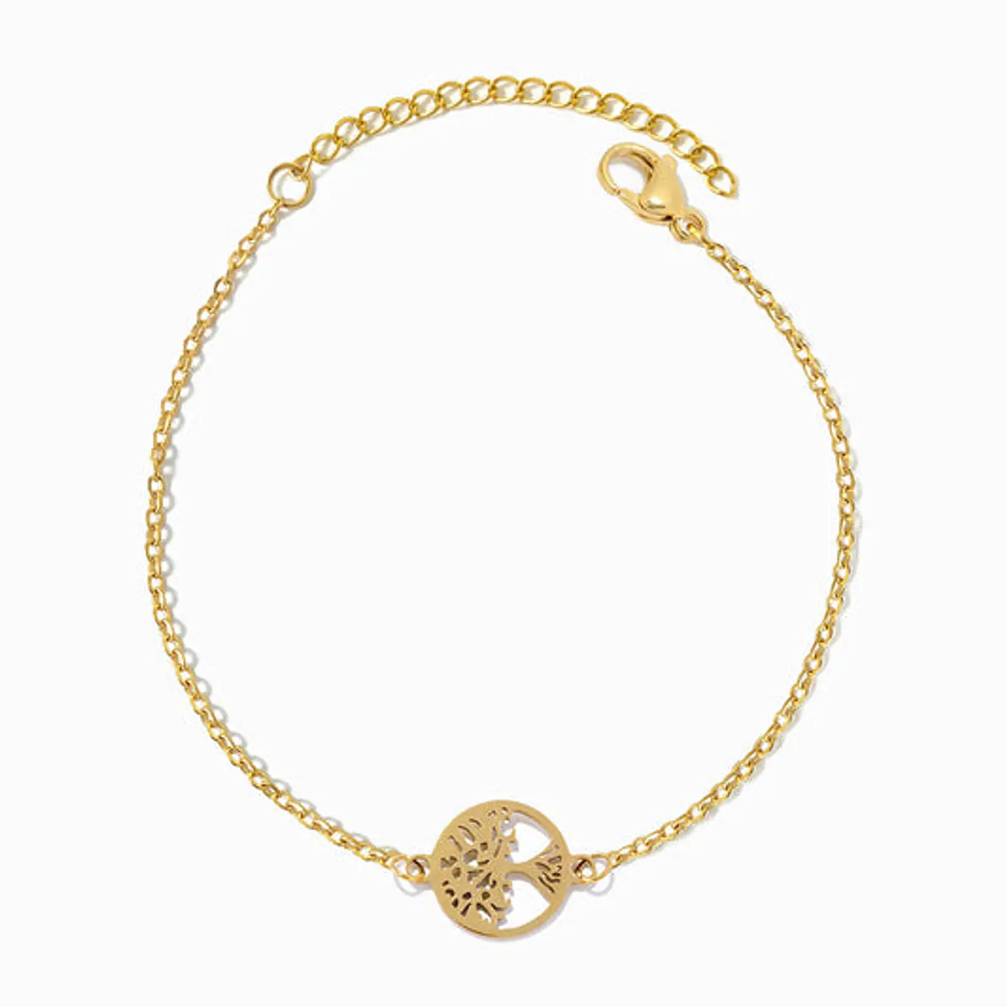 Bracelet motif arbre de vie en acier inoxydable 1