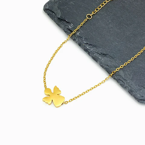 Bracelet motif ange en acier inoxydable