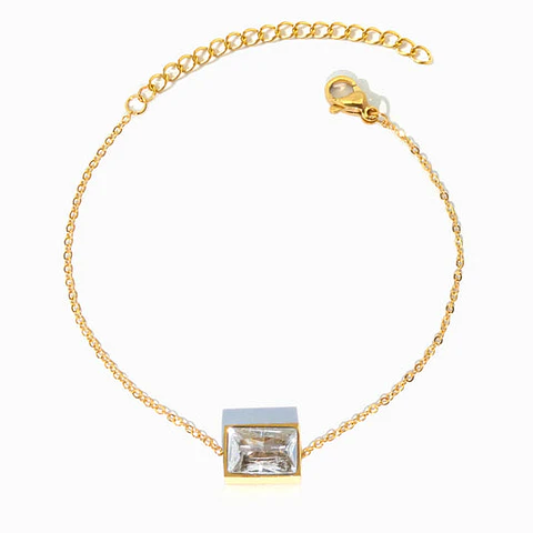 Bracelet minimaliste en acier inoxydable