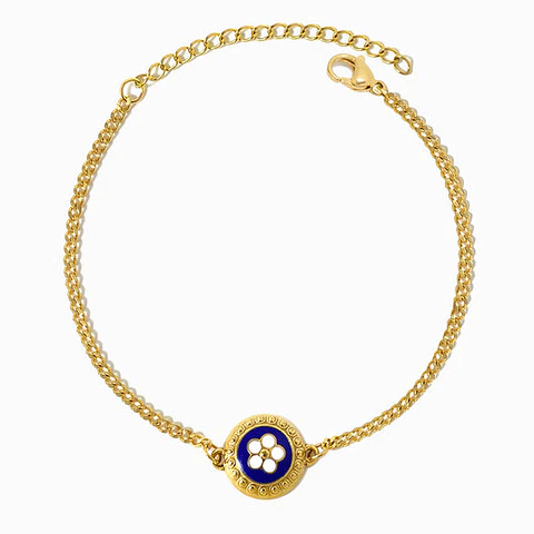 Bracelet roses portugaises en acier inoxydable