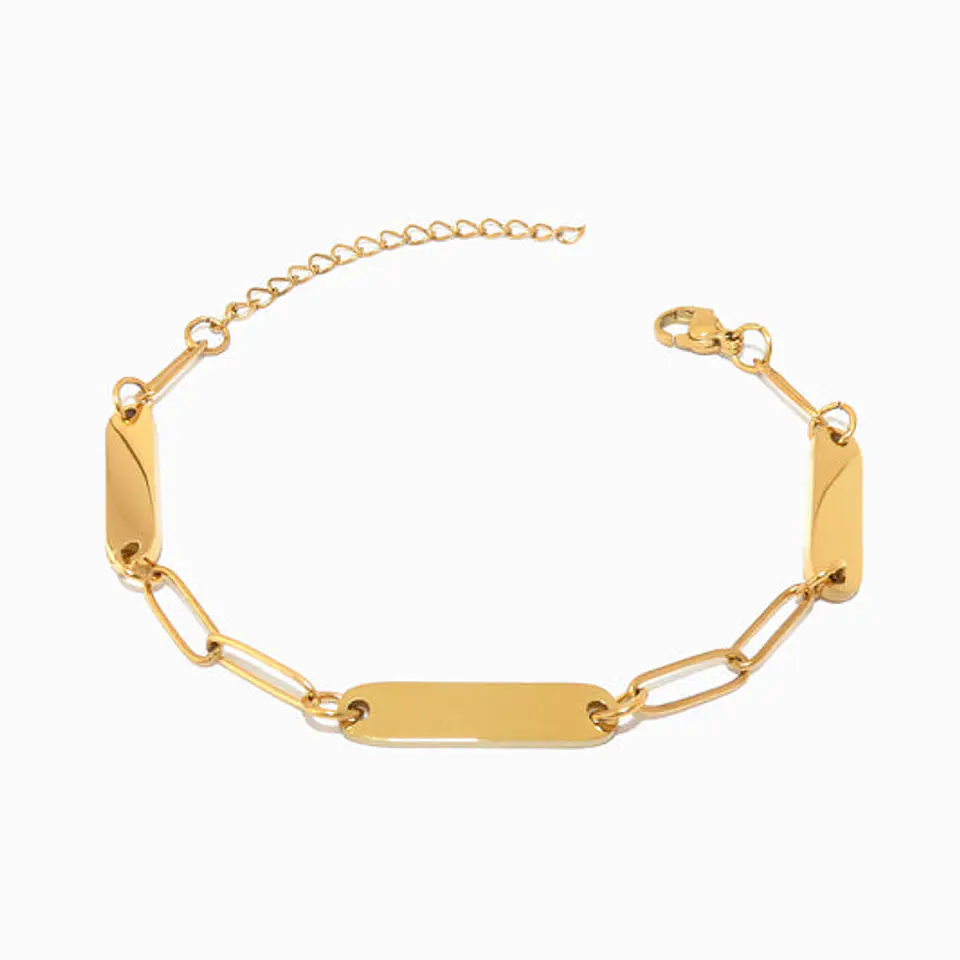 Bracelet personnalisé avec prénom en acier inoxydable 1