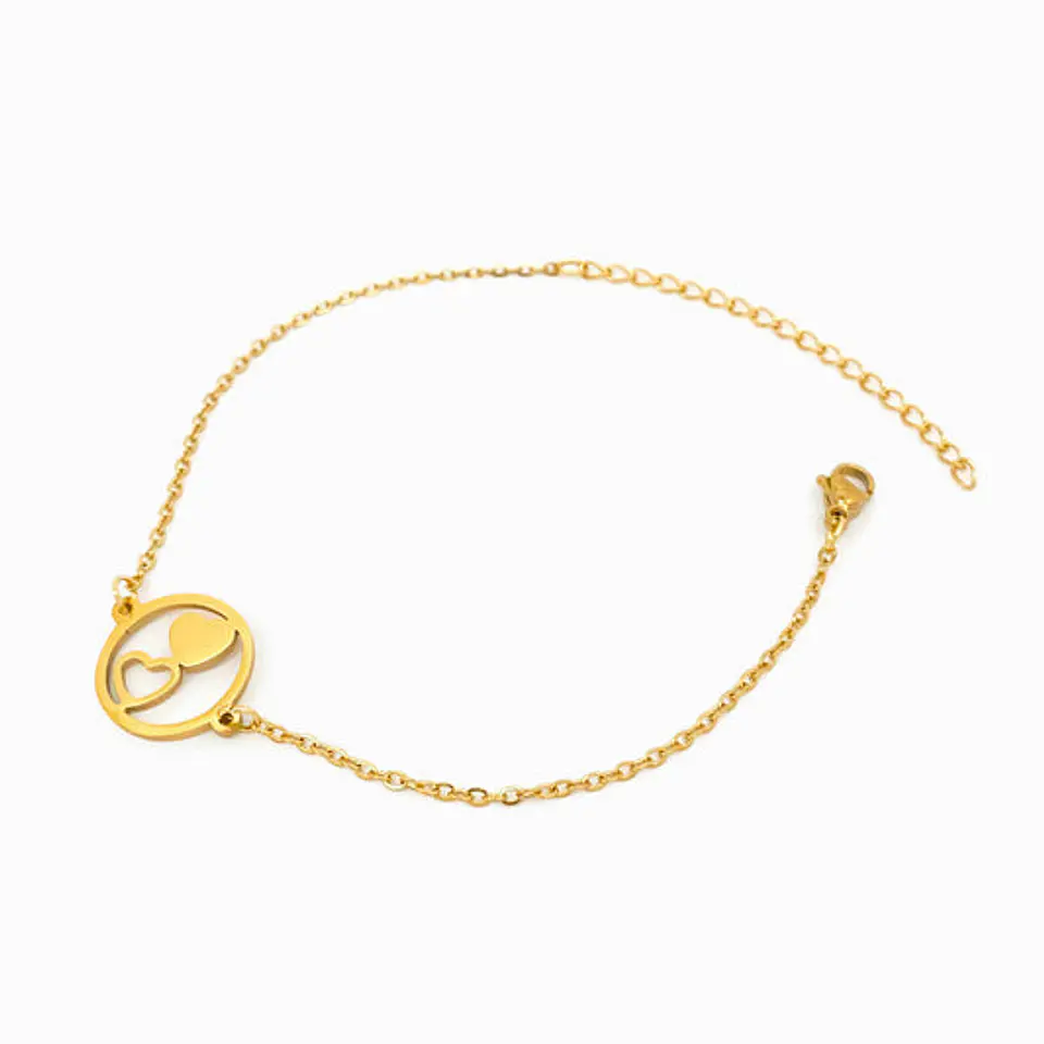 Bracelet motifs ciurs - Acier inoxydable 1