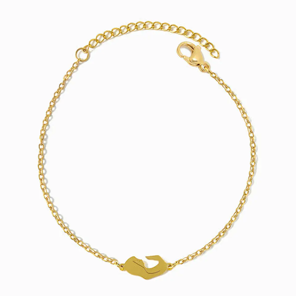 Bracelet motif Notre-Dame en acier inoxydable 1