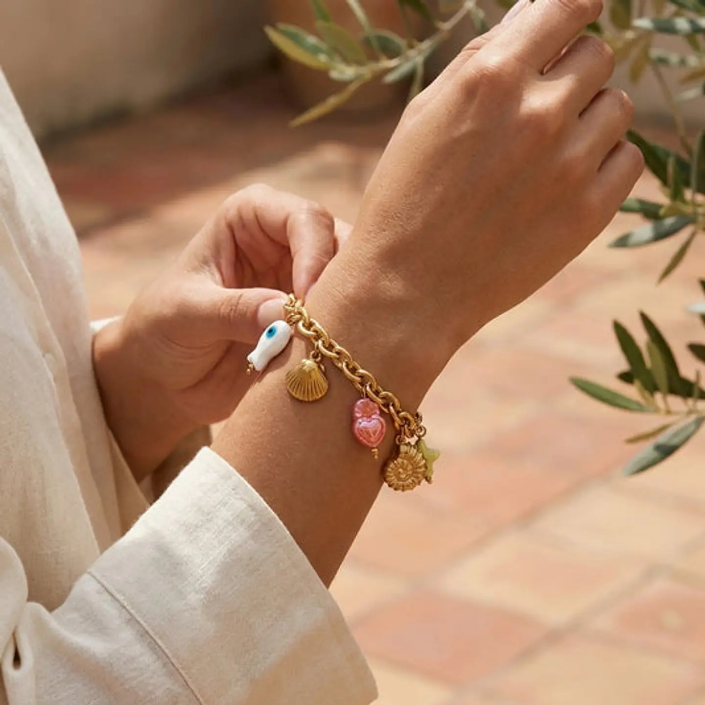 Bracelet d'été en acier inoxydable 1