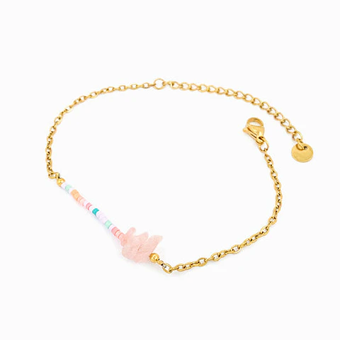 Bracelet coloré en acier inoxydable