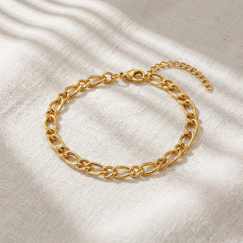 Bracelet chaîne en acier inoxydable