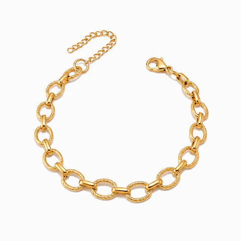 Bracelet chaîne en acier inoxydable