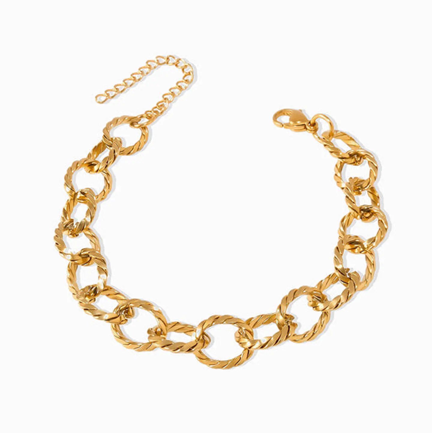 Bracelet chaîne en acier inoxydable 1