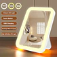 Miroir Maquillage LED Rechargeable avec Éclairage - thumbnail 2