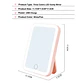 Miroir Maquillage LED Rechargeable avec Éclairage - thumbnail 4