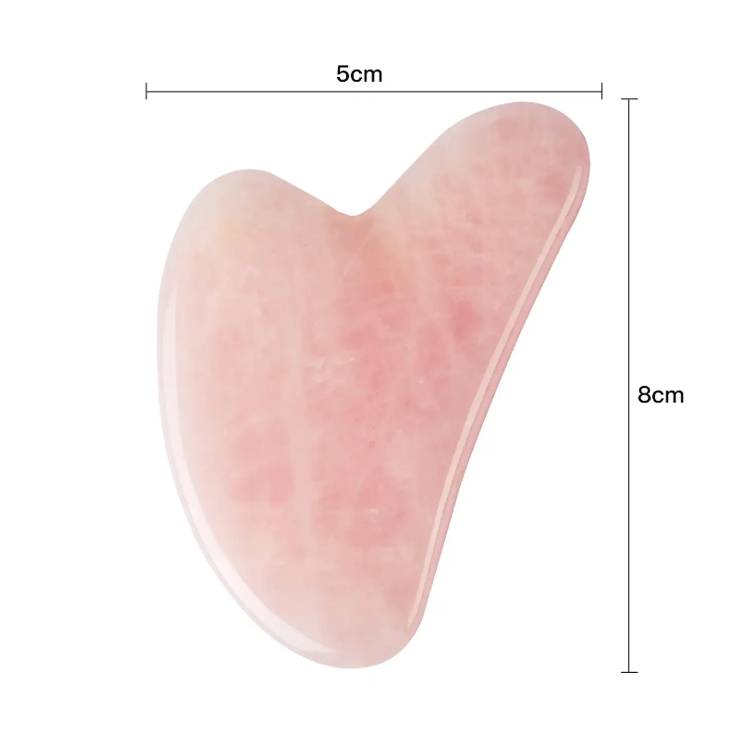 Gua Sha Quartz Rose – Massage Visage Naturel 4