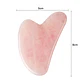 Gua Sha Quartz Rose – Massage Visage Naturel - vignette 4