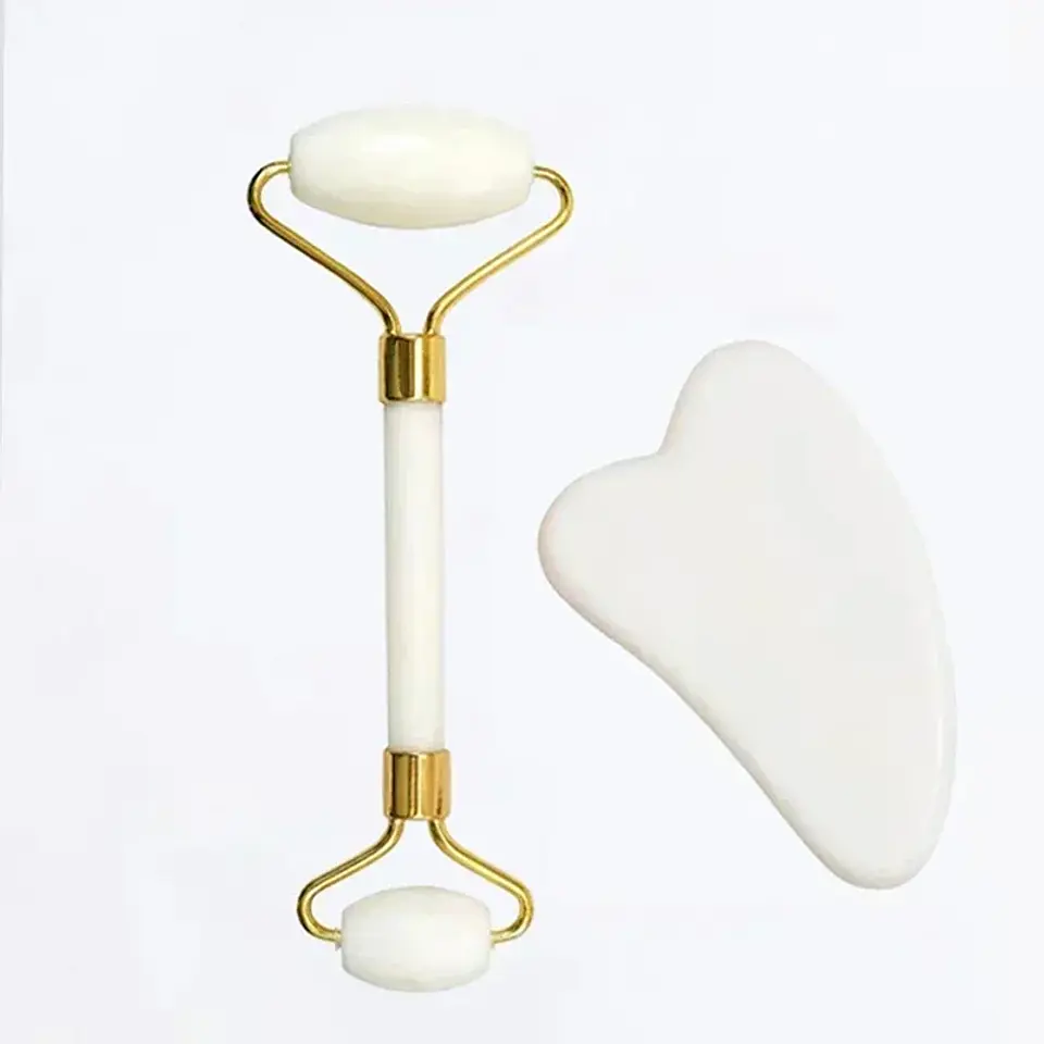Rouleau de Jade & Gua Sha – Soin Visage Naturel 7