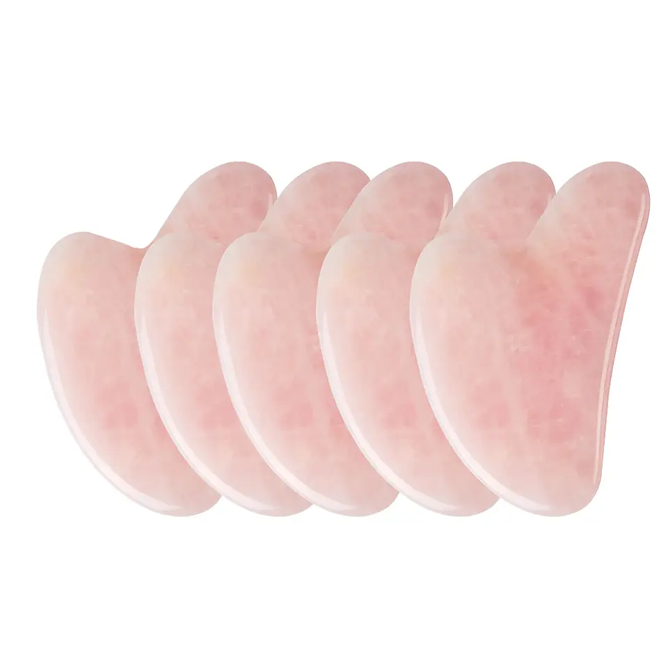 Gua Sha Quartz Rose – Massage Visage Naturel 9