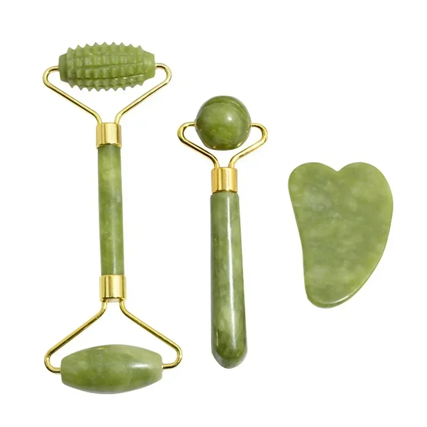 Rouleau de Jade & Gua Sha – Soin Visage Naturel 12
