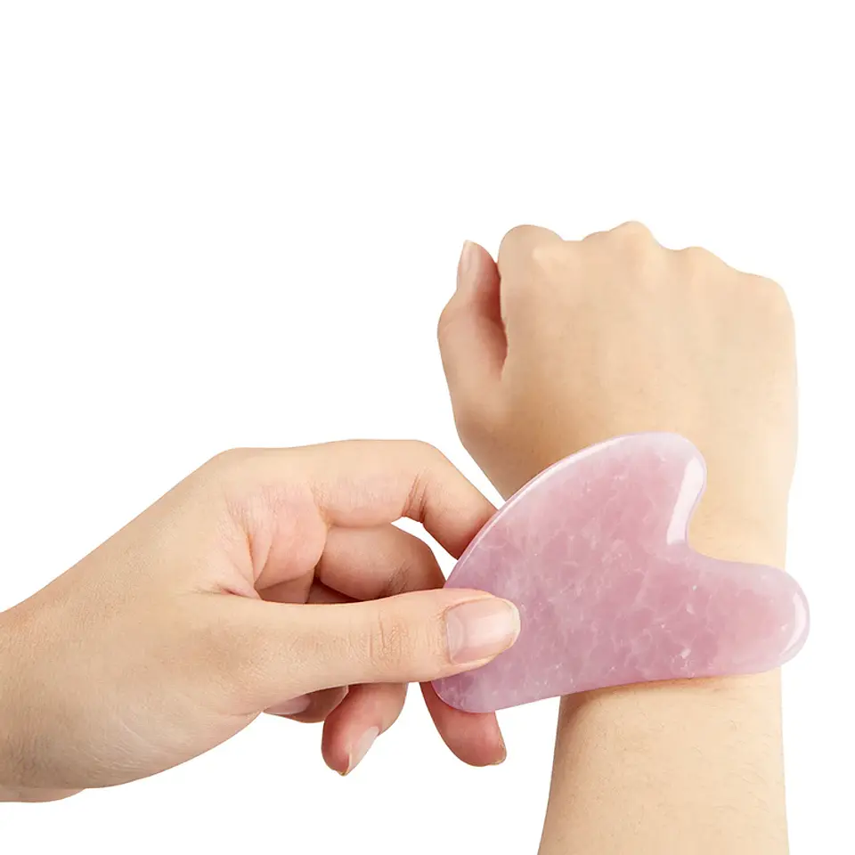 Gua Sha Quartz Rose – Massage Visage Naturel 13