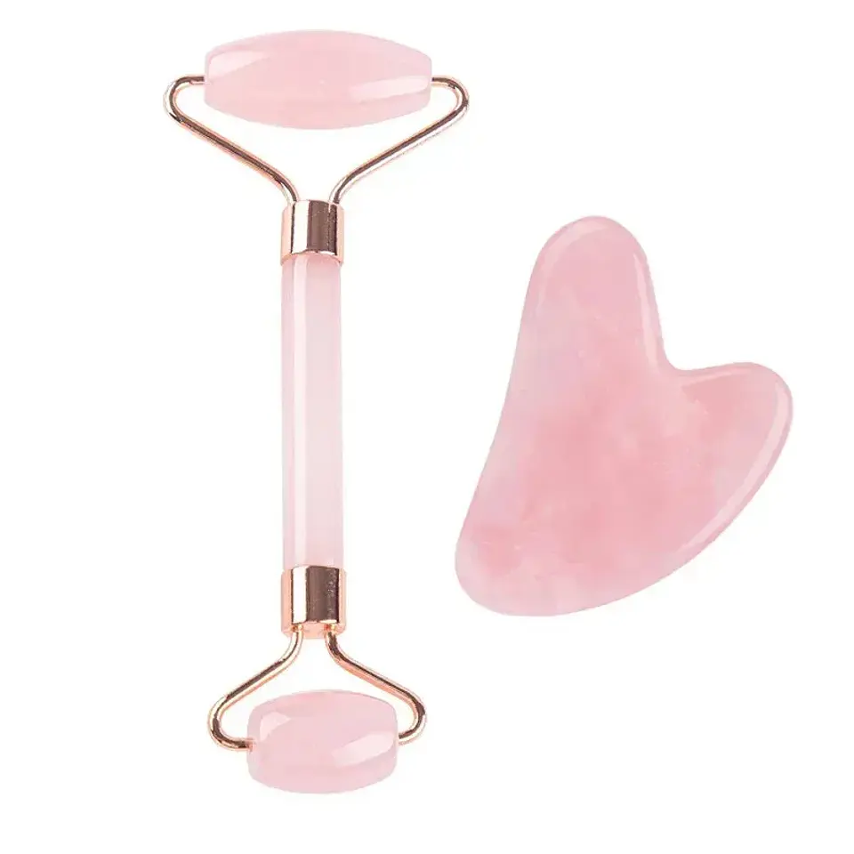Rouleau de Jade & Gua Sha – Soin Visage Naturel 16