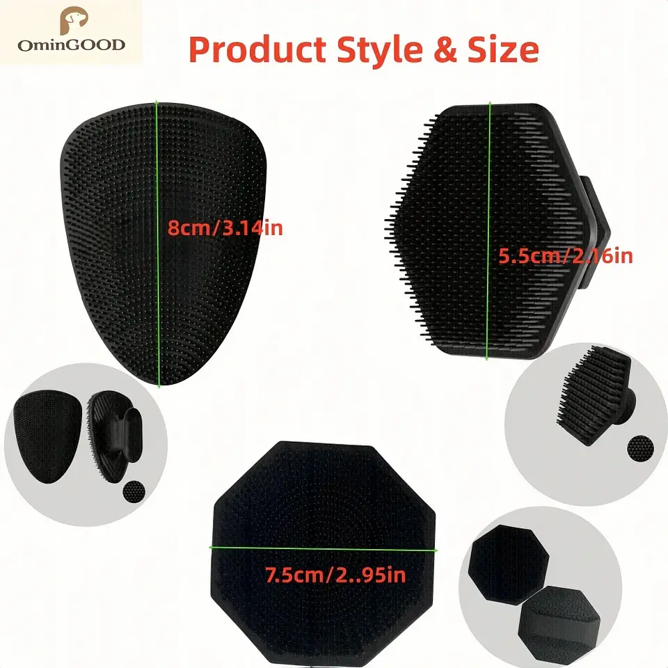 Brosse Exfoliante Visage en Silicone Douce 8
