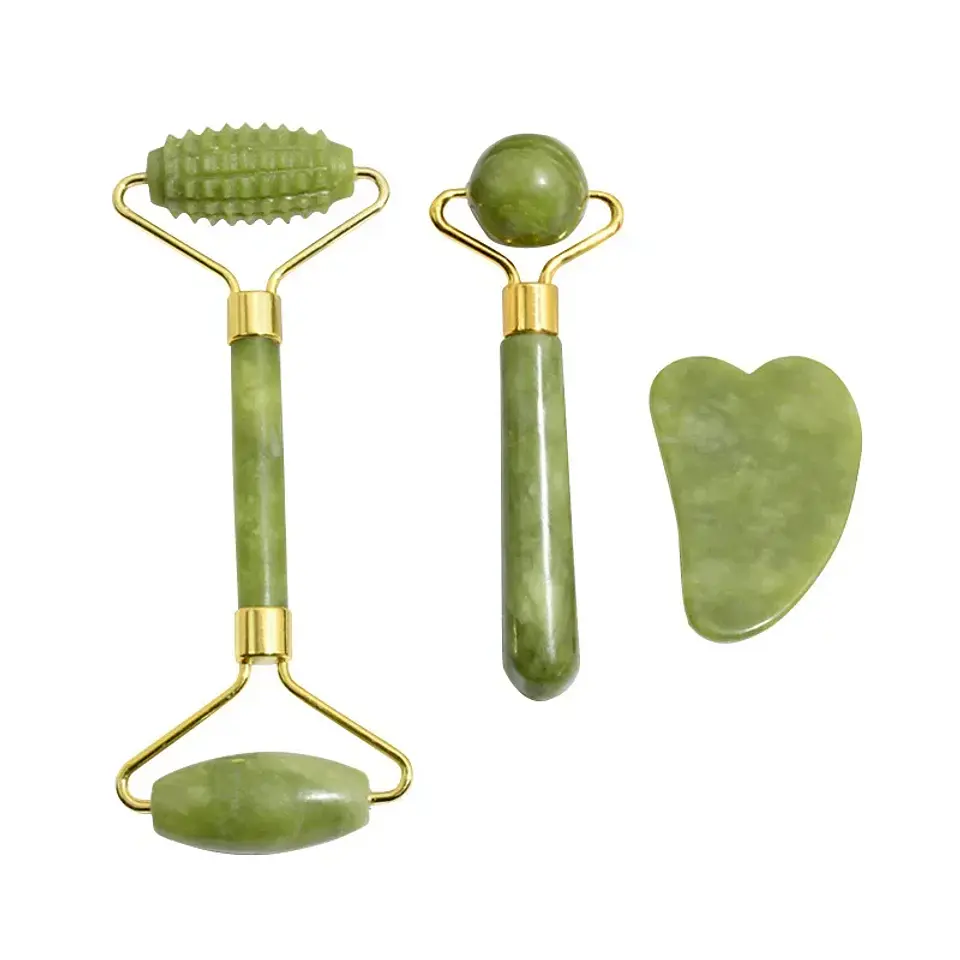 Rouleau de Jade & Gua Sha – Soin Visage Naturel 22