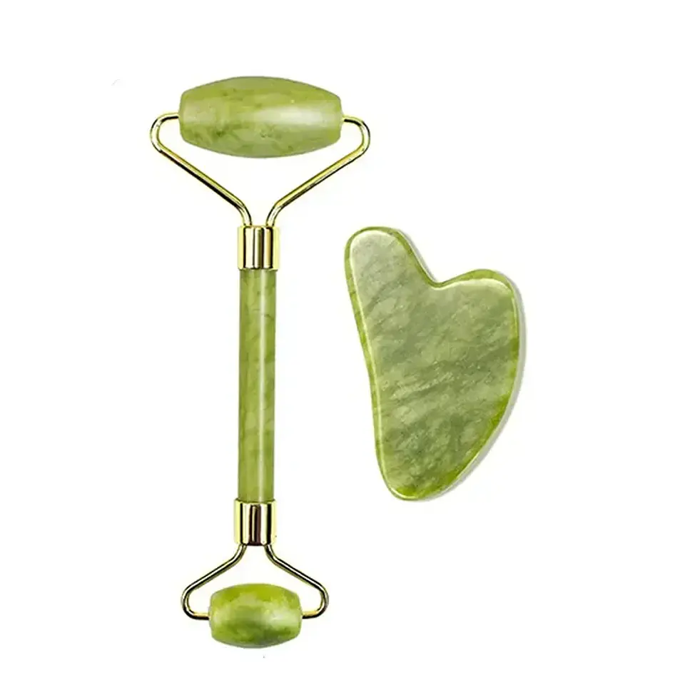 Rouleau de Jade & Gua Sha – Soin Visage Naturel 23