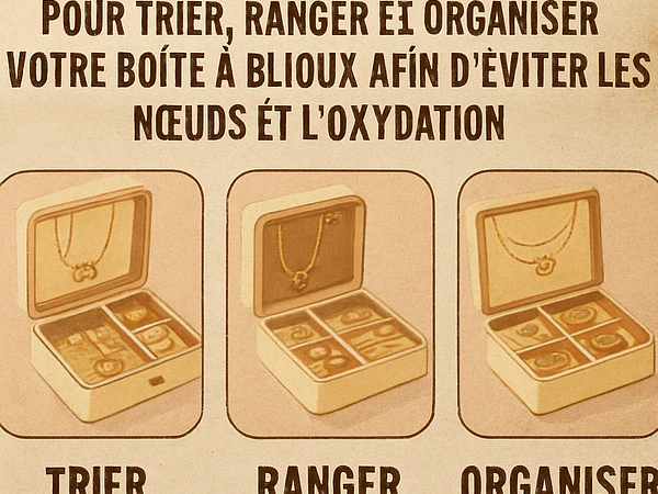 Comment organiser votre joyero para protéger vos accessoires et éviter qu’ils ne s’assombrissent