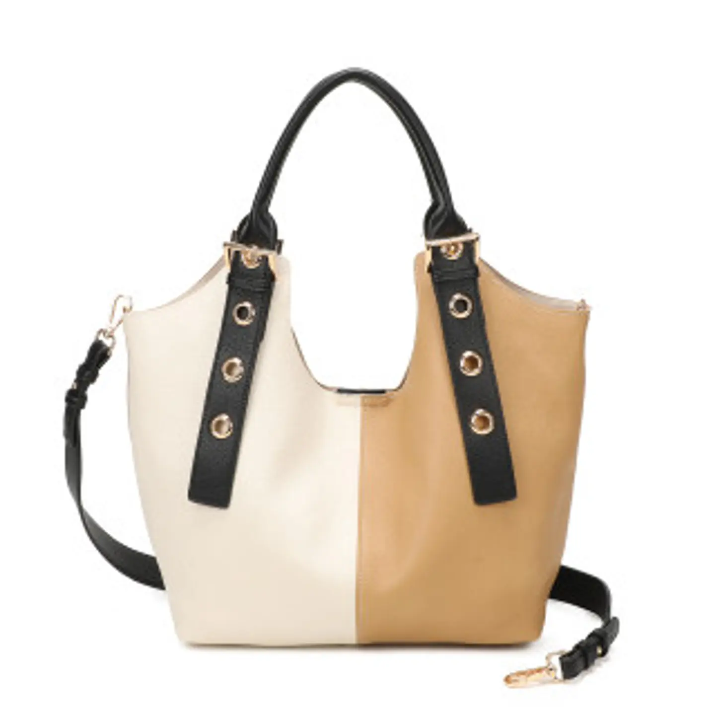 Sac bandoulière en paille souple aspect bohème 1