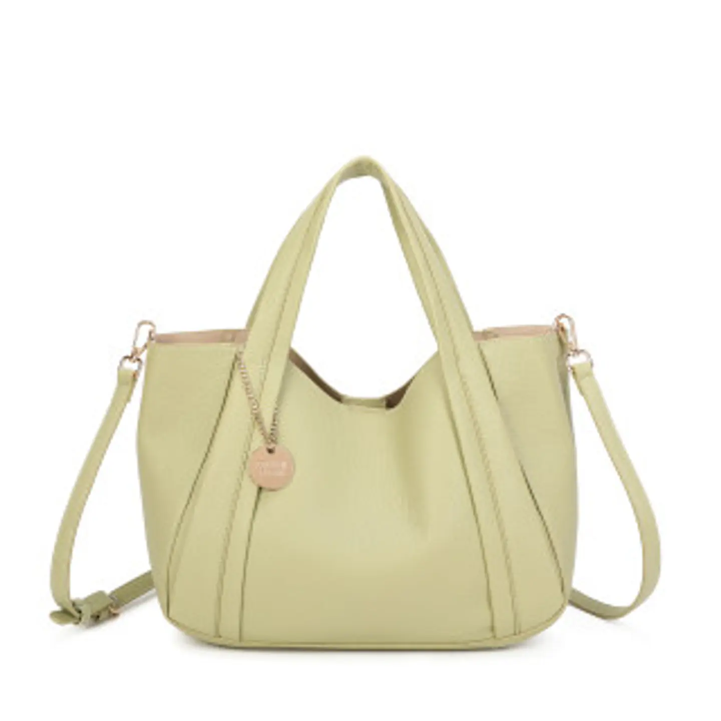 Sac bandoulière en paille format compact 1