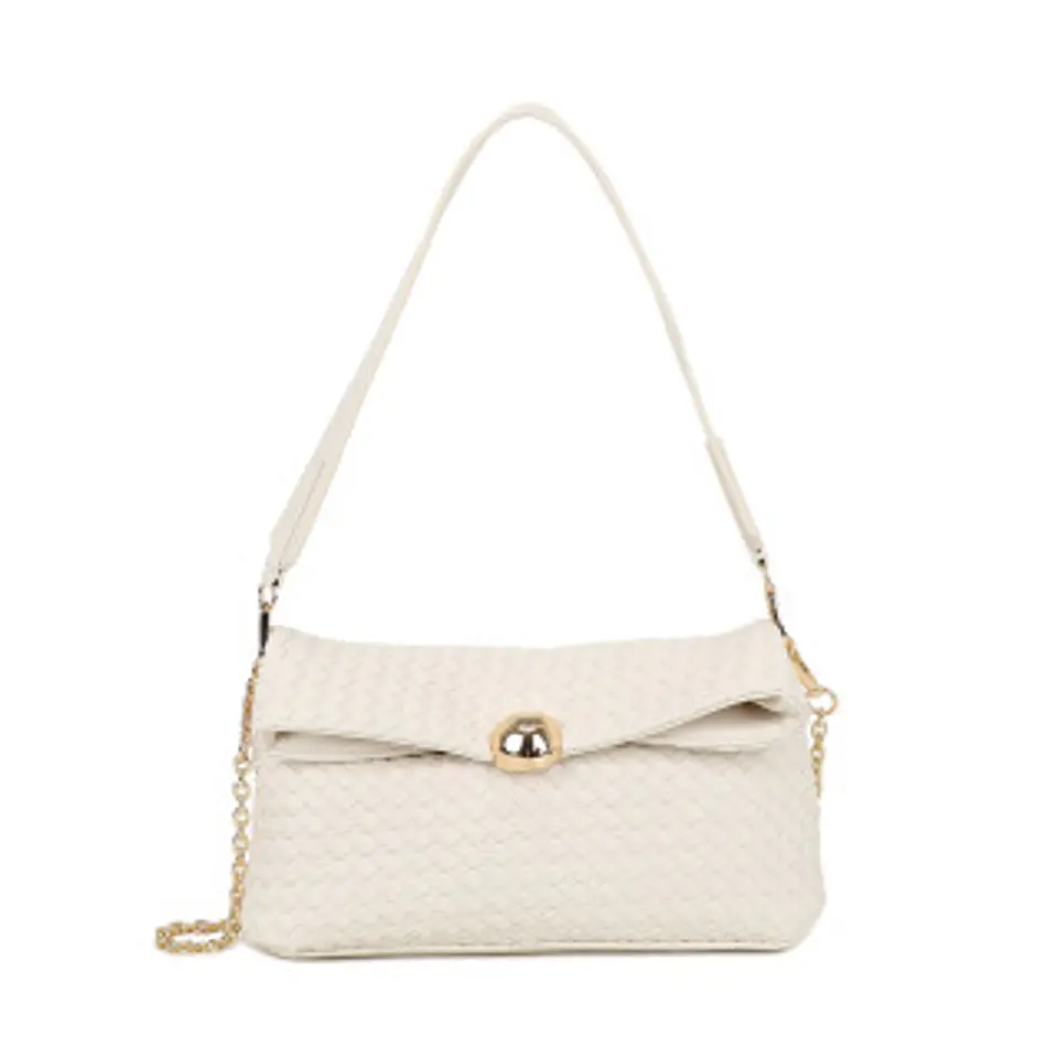 Sac bandoulière en cuir mat minimaliste 1