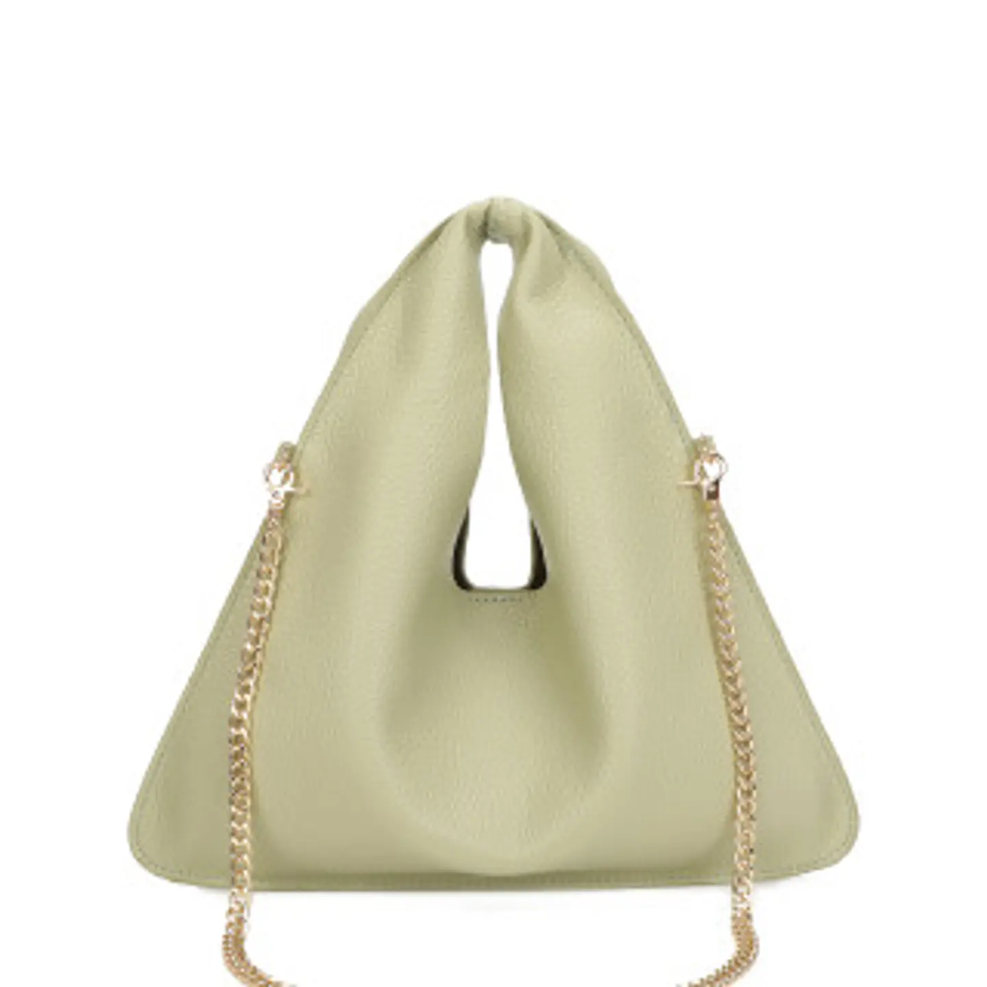 Sac bandoulière en cuir brillant effet verni 1