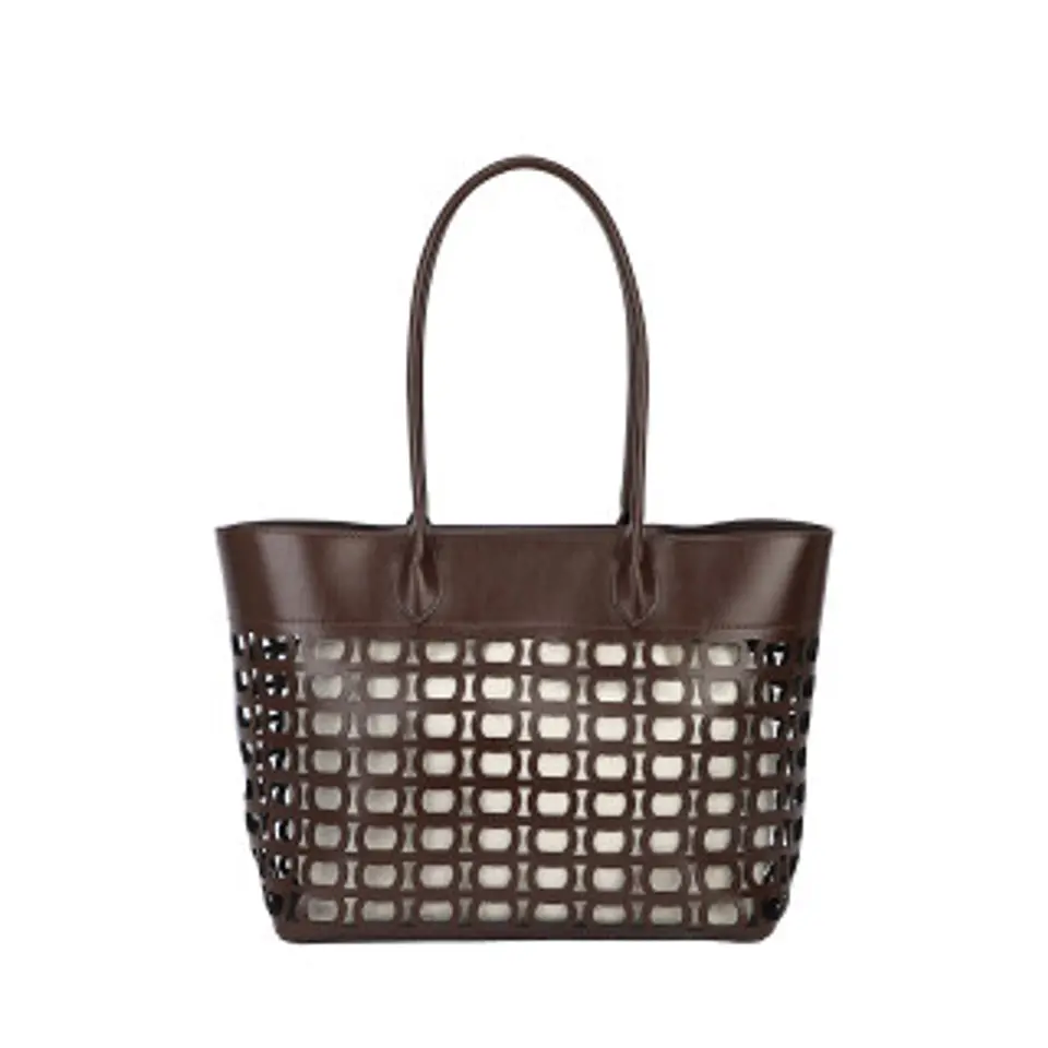 Sac bandoulière en velours doux au fini brillant 1