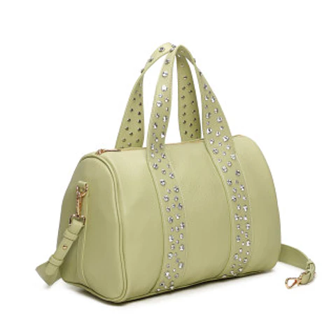 Sac bandoulière en paille format compact
