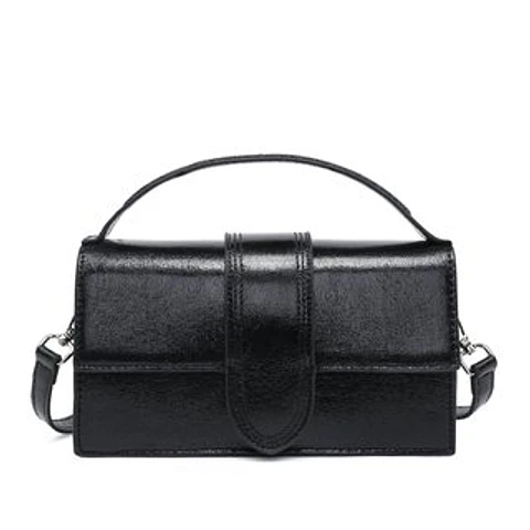 Sac bandoulière en paille à sequins