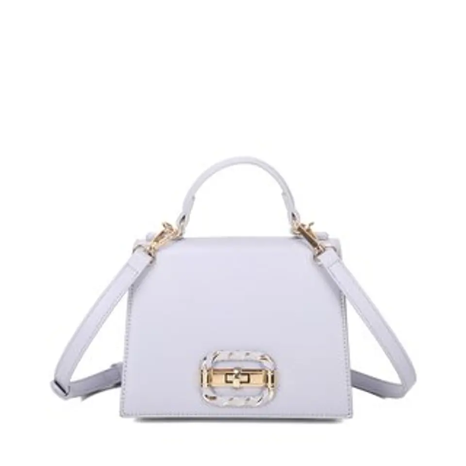 Sac bandoulière en cuir vintage authentique 1