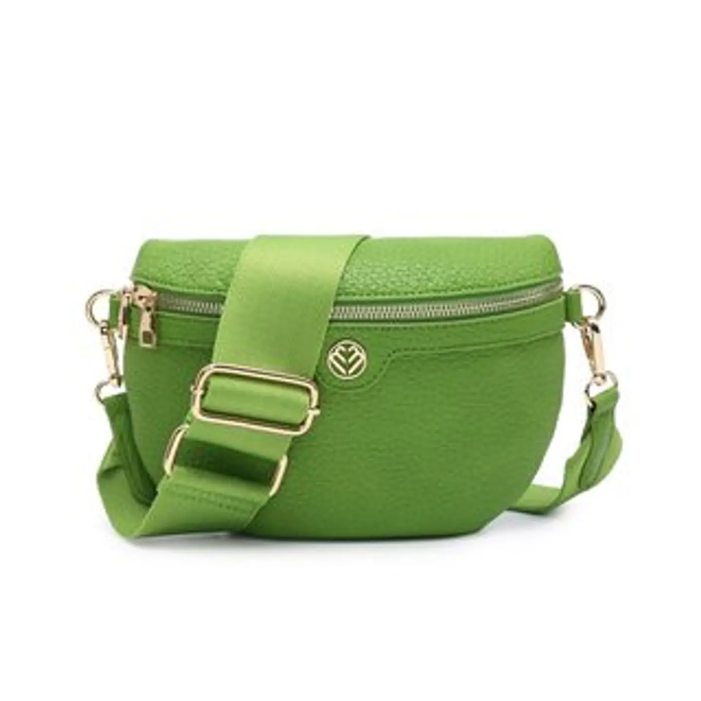 Sac bandoulière à motif crocodile 1