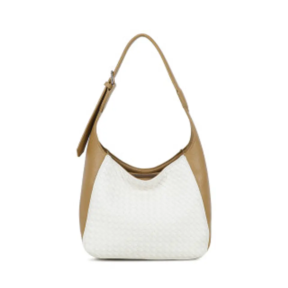 Sac bandoulière bicolore élégance classique 1