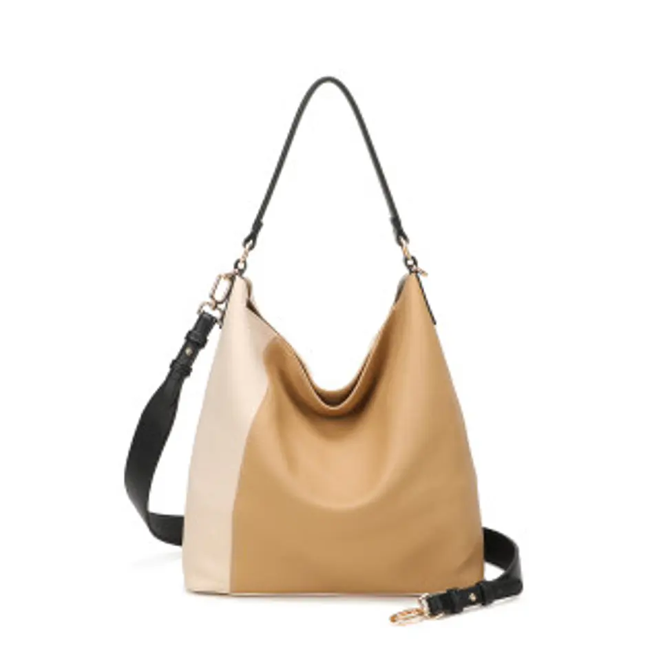 Sac bandoulière en paille tressée style naturel 1