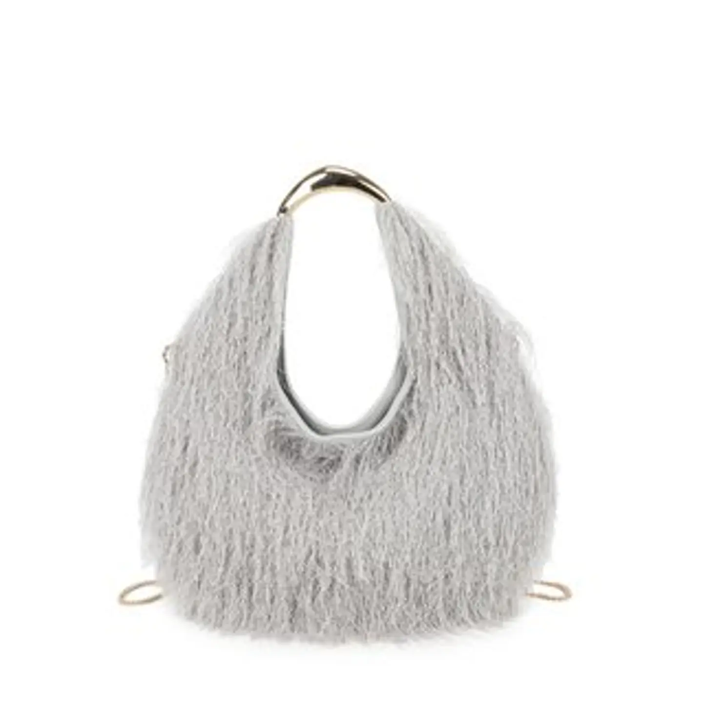 Sac bandoulière en paille ajourée texture légère 1